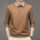 Camisa Polo Comprida Minimalista & Gola Sofisticada