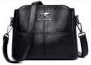 Bolsa de Couro de Alça Transversal -  Bali