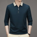 Camisa Polo Comprida Minimalista & Gola Sofisticada