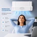 AirFlow™ – Defletor de Ar Condicionado Acrílico | Sem Furos · Universal Split
