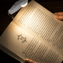 LumePage™ – Luminária Portátil para Leitura | 3 Temperaturas · 6-8h · USB · Sem Incomodar