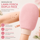 KoreScrub™ – Luva Esfoliante Coreana | Remove Células Mortas · Dupla Face · Pele Renovada
