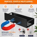 MagnaRack™ – Kit 2 Prateleiras Magnéticas | Geladeira · Máquina de Lavar · Sem Furos · Organização