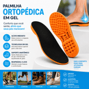 GelStep™ – Palmilha Ortopédica em Gel | Anti-Impacto · Suporte de Arco · Do Nº 35 ao 45