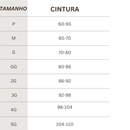 Super Cinta Short Magry Fit (Modeladora com Faixas de Alta Compressão)