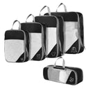 TravelPack™ – Kit 5 Bolsas Organizadoras de Mala | Zíper Duplo · Impermeável