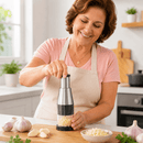 AlhoZen™ – Espremedor de Alho em Aço Inox 304 | Sem Descascar · Sem Sujar as Mãos