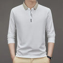 Camisa Polo Comprida Minimalista & Gola Sofisticada
