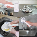 SpinClean™ – Escova Elétrica de Limpeza Portátil 3 em 1 | Sem Fio · Banheiro · Cozinha · Carro