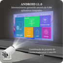 Projetor HY300 Magcubic Smart | Android 11 · WiFi 6 · 150 Polegadas · Bivolt 🚀