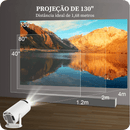 Projetor HY300 Magcubic Smart | Android 11 · WiFi 6 · 150 Polegadas · Bivolt 🚀